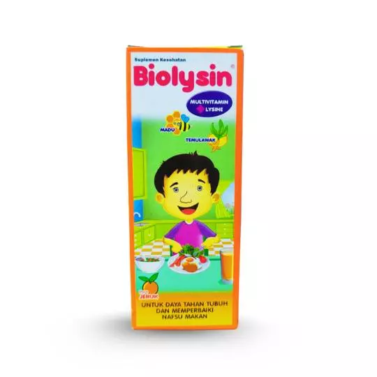 BIOLYSIN MULTIVITAMIN SYRUP 60 ML