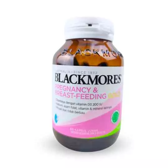 Blackmores Pregnancy & Breast Feeding Gold 60 Kapsul