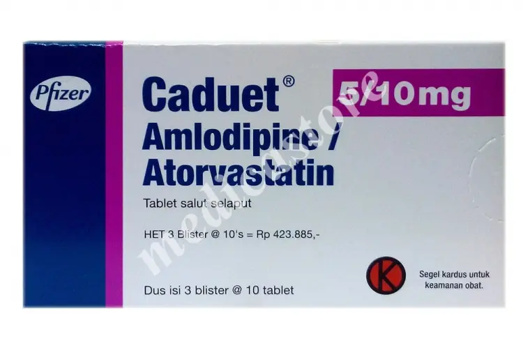 Caduet 5 mg/10 mg Tablet