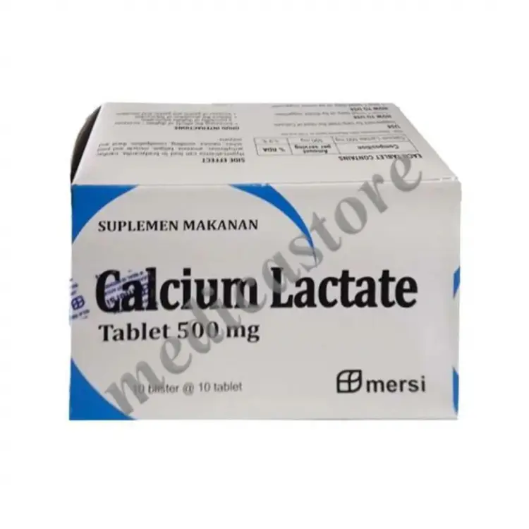 CALCIUM LACTATE TABLET 500 MG