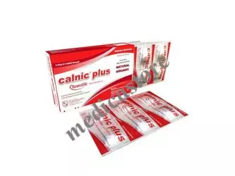 CALNIC PLUS CHEWABLE STRAWBERY TABLET 30'S