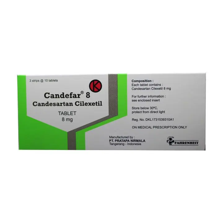 Candefar 8 mg Tablet