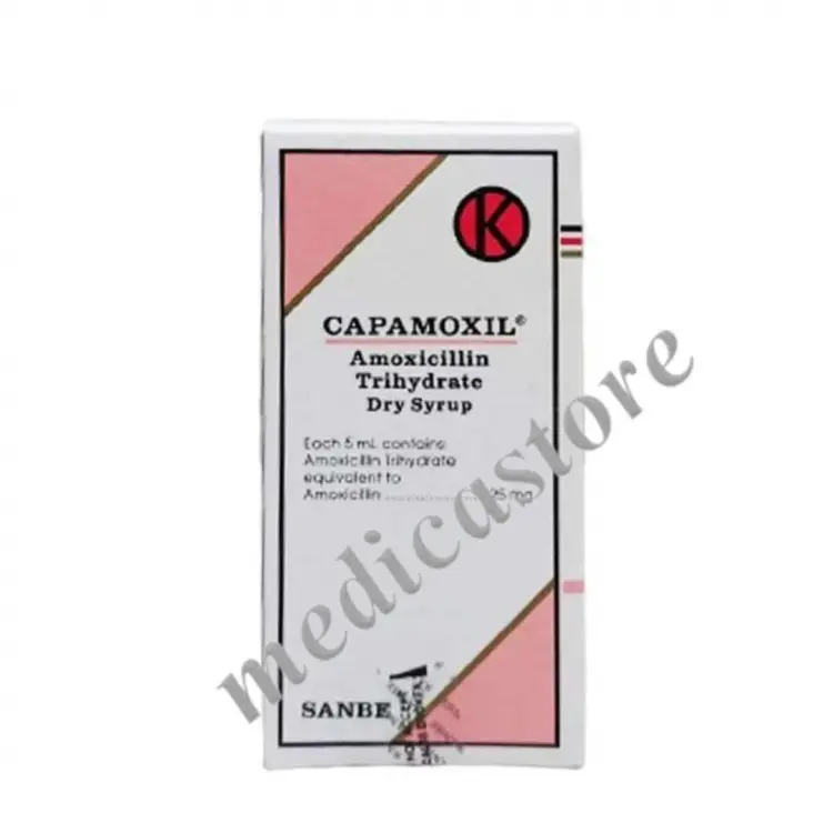 CAPAMOXIL DRY SYRUP 60 ML