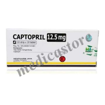 Captopril Tablet 12.5 MG