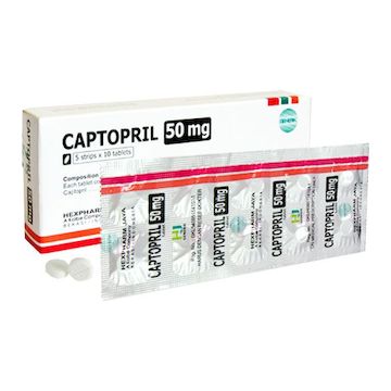 Captopril Tablet 50 MG