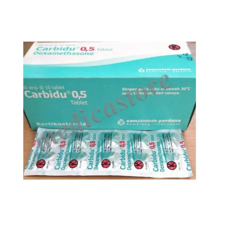 CARBIDU TABLET 0.5 MG