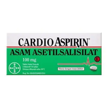 Cardio Aspirin 100 mg Tablet