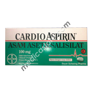 Cardio Aspirin 100 MG Tablet