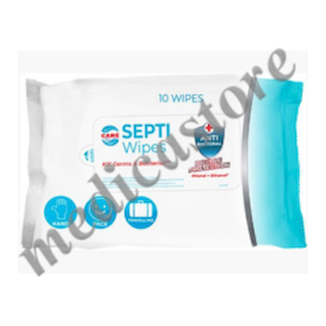 CAREPLUS SEPTIWIPES ISI 10