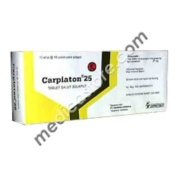 Carpiaton Tablet Salut Selaput 25 MG
