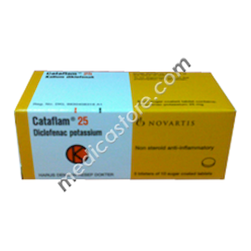 Cataflam 25 MG Tablet Salut Gula