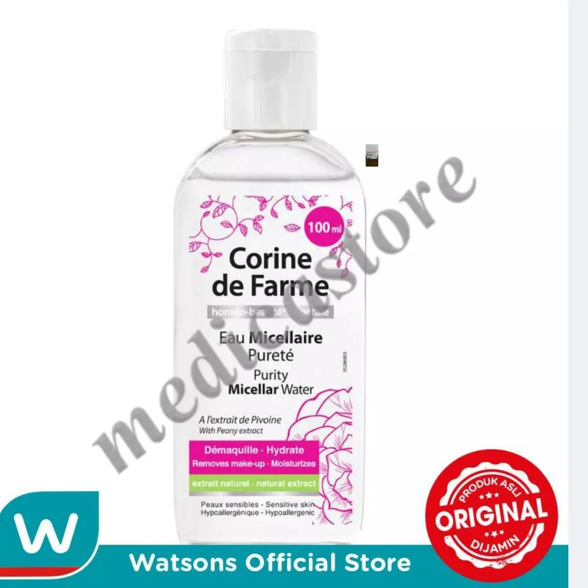 CORINE DE FARME PURITY MICELLAR WATER 100 ML