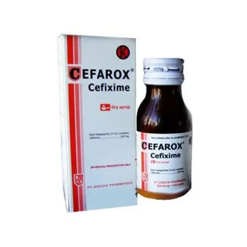 CEFAROX 100 MG DRY SYRUP