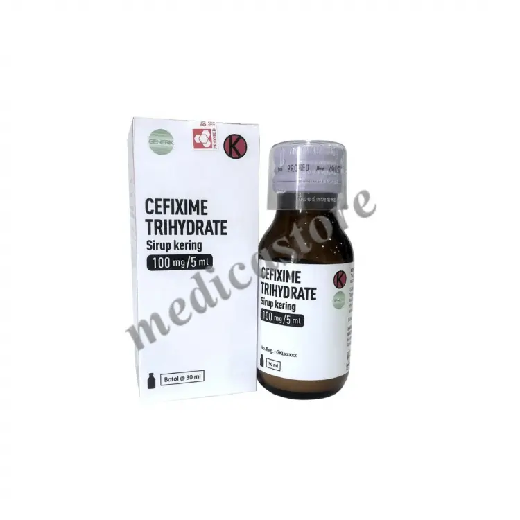 CEFIXIME DRY SYRUP 100 MG/5 ML 30 ML