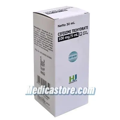 CEFIXIME DRY SYRUP 100 MG/5 ML 30 ML