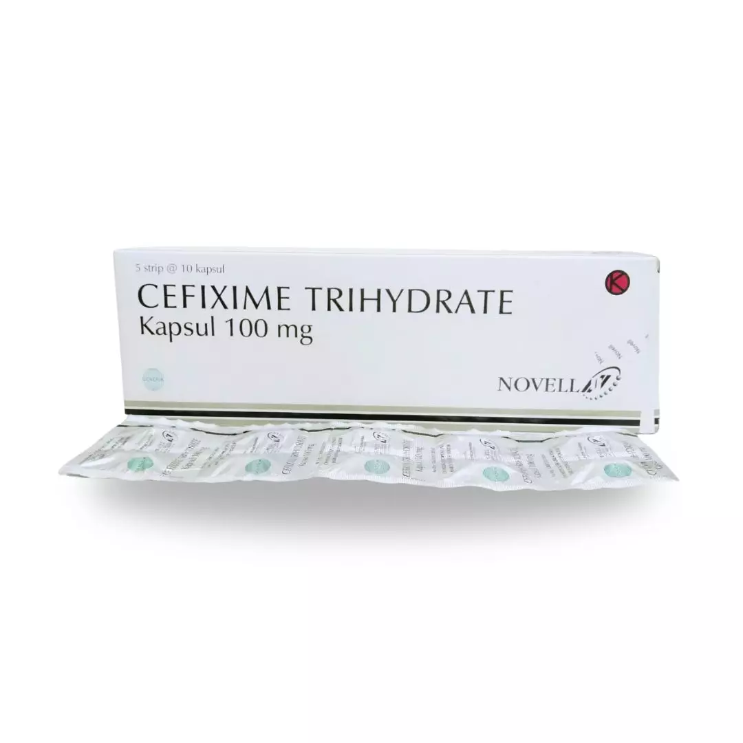 Cefixime 100 mg Kapsul