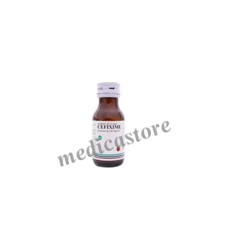 CEFIXIME TRIHYDRATE DRY SYRUP 100 MG/5 ML 30 ML