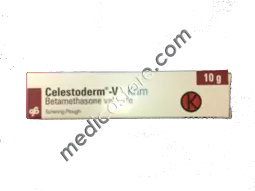 CELESTODERM-V CREAM 10 G