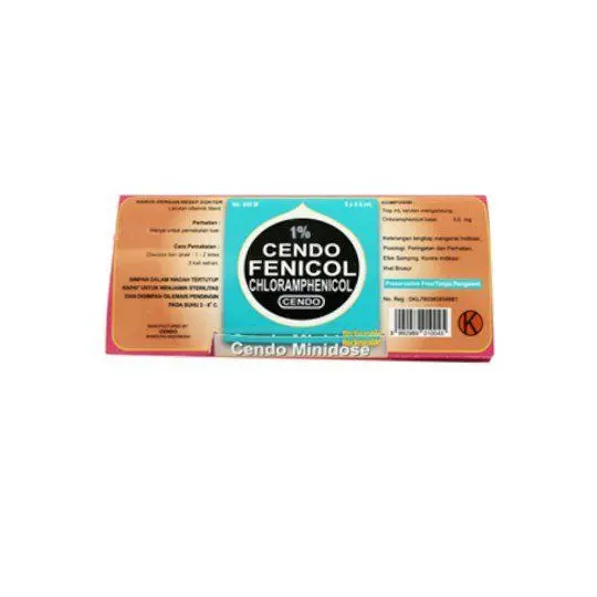 CENDO FENICOL TETES MATA 0,01 MINIDOSE