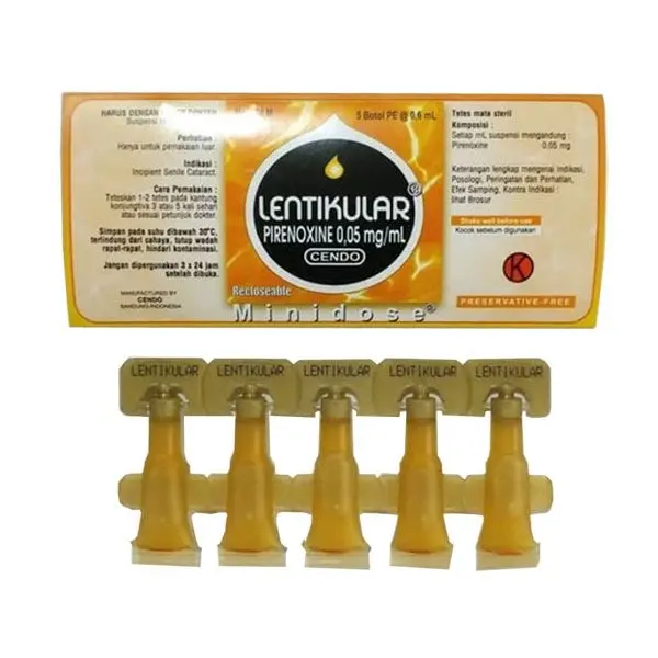 CENDO LENTIKULAR MINIDOSE 0.05 MG