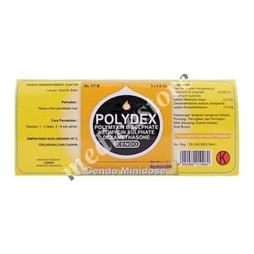 Cendo Polydex Eye Drop Minidose 0.6 ML
