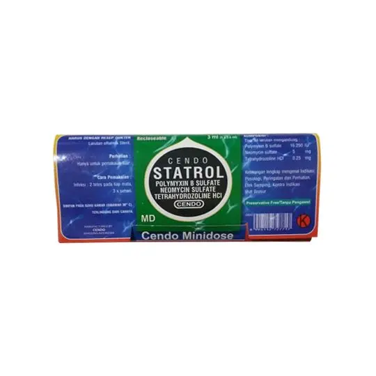 CENDO STATROL MINIDOSE 0.6 ML