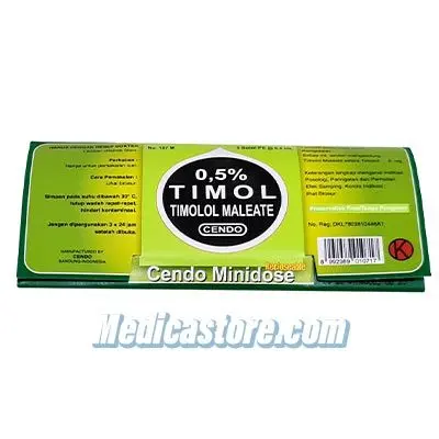 CENDO TIMOL MINIDOSE 0,005 5 ML