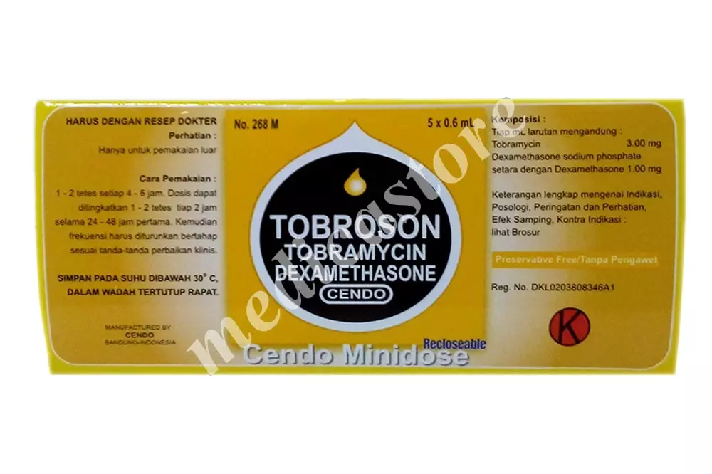 CENDO TOBROSON EYE DROP MINIDOSE