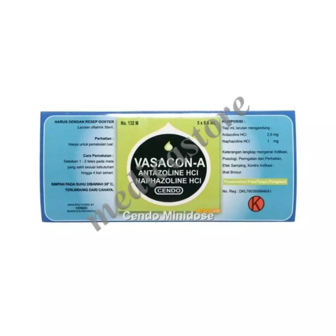 CENDO VASACON-A TETES MATA MINIDOSE 0,6 ML