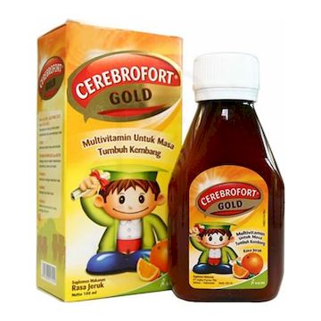 Cerebrofort Gold Jeruk 100 ML