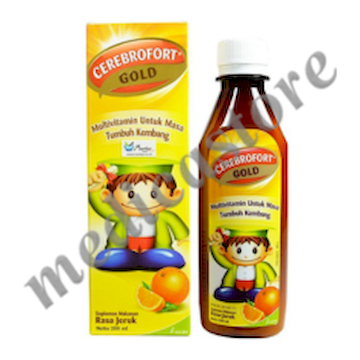 Cerebrofort Gold Jeruk 200 ml