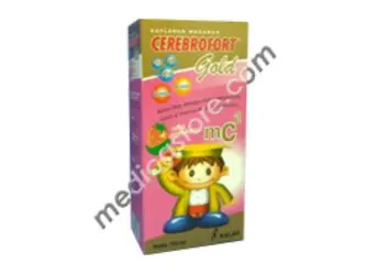 CEREBROFORT GOLD STRAWBERRY 100 ML