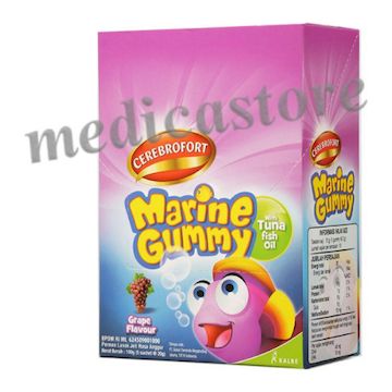 Cerebrofort Marine Gummy Anggur Sachet