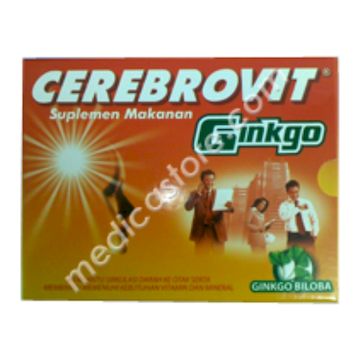 Cerebrovit Ginkgo 10's