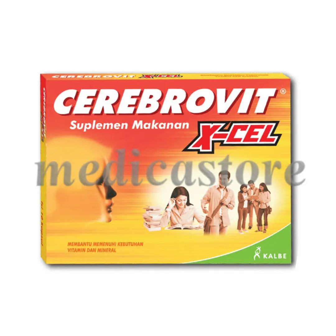 CEREBROVIT X-CEL KAPSUL 10'S