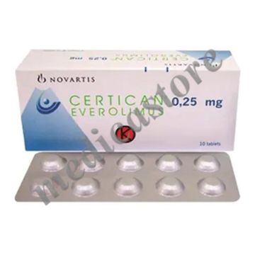 Certican 0.25 MG Tablet