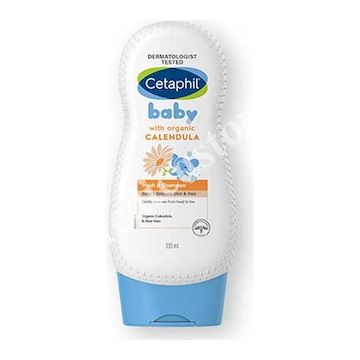 Cetaphil Baby With Organic Calendula Wash & Shampoo 230 ML     