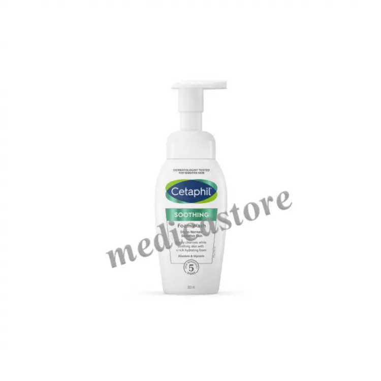 CETAPHIL FACE WASH SOOTHING FOAM BOTOL 200 ML