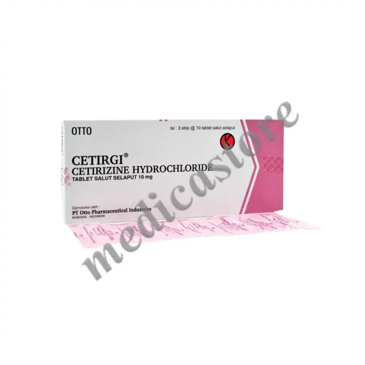 CETIRGI TABLET SALUT SELAPUT 10 MG