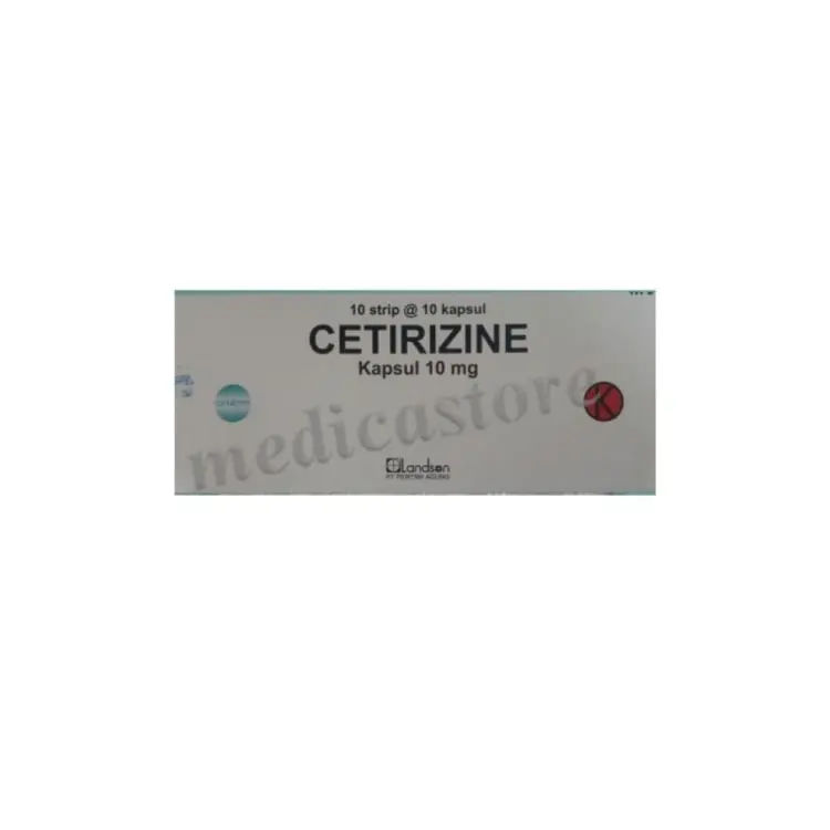 CETIRIZINE KAPSUL 10 MG