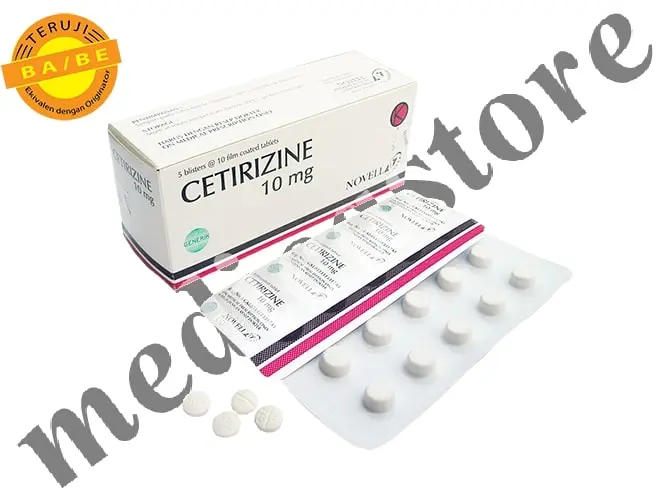 Cetirizine 10 mg Tablet  