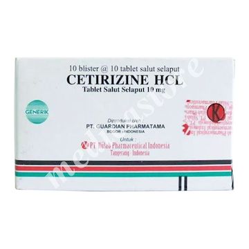 Cetirizine 10 MG Tablet