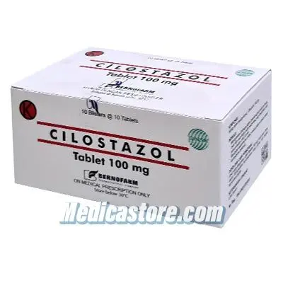 CILOSTAZOL 100MG TABLET