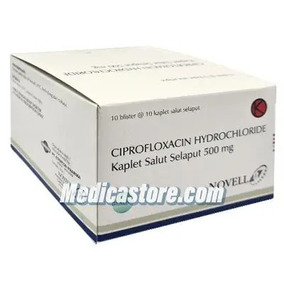 Ciprofloxacin 500 mg Kaplet