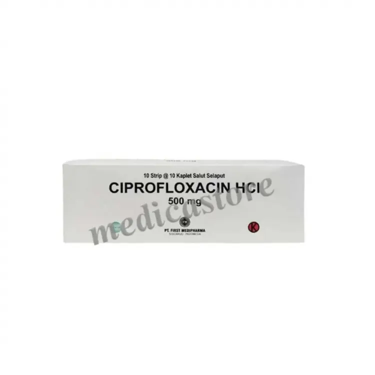 CIPROFLOXACIN HCL KAPLET 500 MG