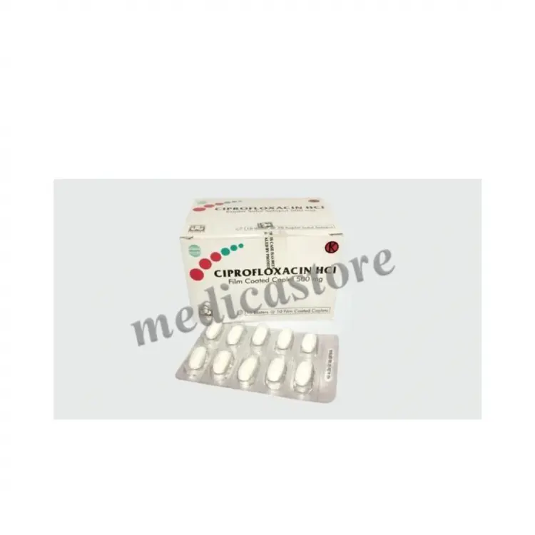 CIPROFLOXACINE KAPLET 500 MG