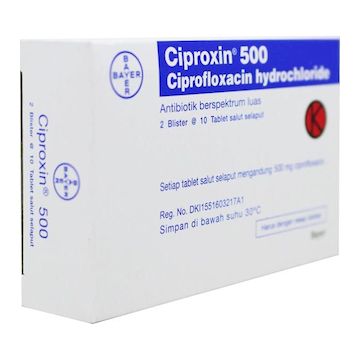 Ciproxin 500 MG Tablet