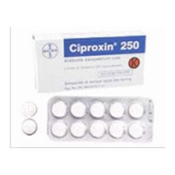 Ciproxin 250 MG Tablet