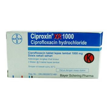 Ciproxin XR 1000 MG Tablet