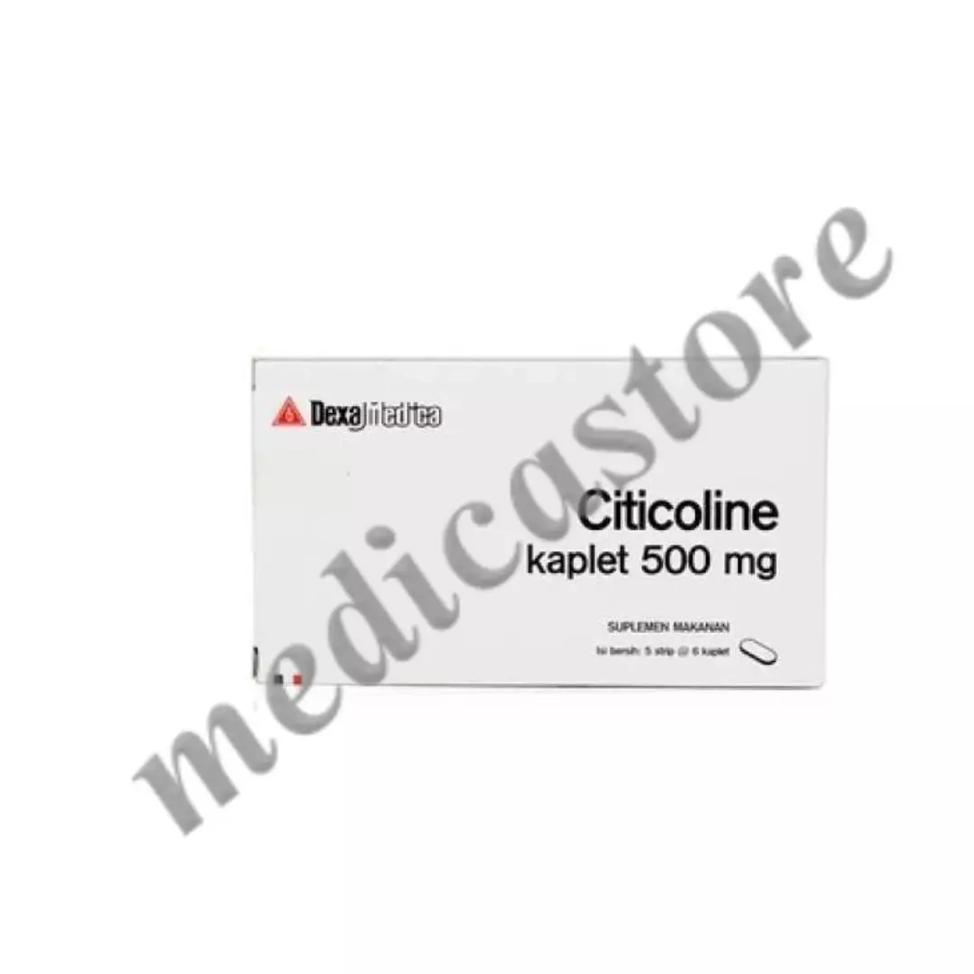 CITICOLINE KAPLET 500 MG 30'S (DEXA MEDICA)